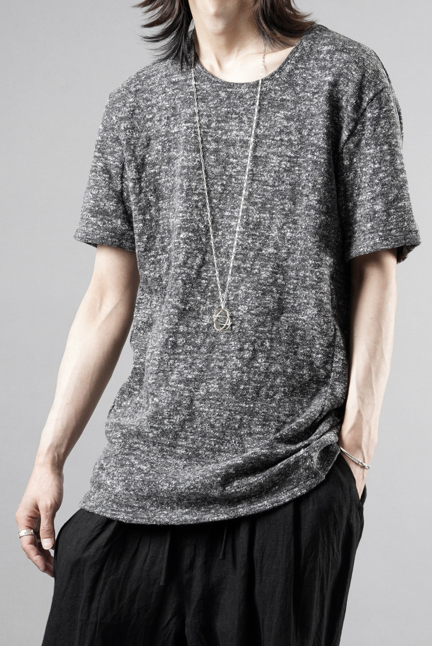 画像をギャラリービューアに読み込む, black crow x LOOM exclusive short sleeve tops / 5/1 TOP Cotton Yarn (TOP GREY)