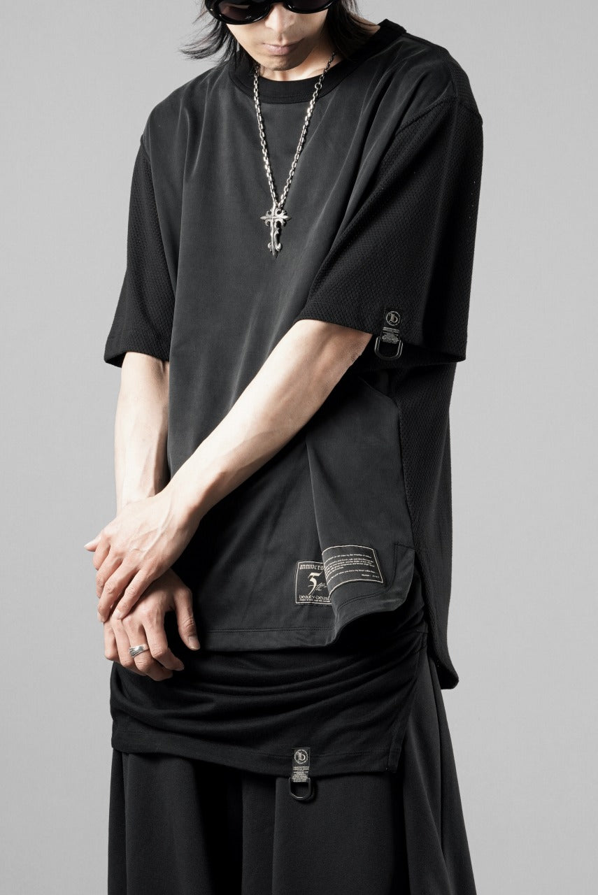 画像をギャラリービューアに読み込む, beauty:beast Suedy S/S TEE (BLACK)