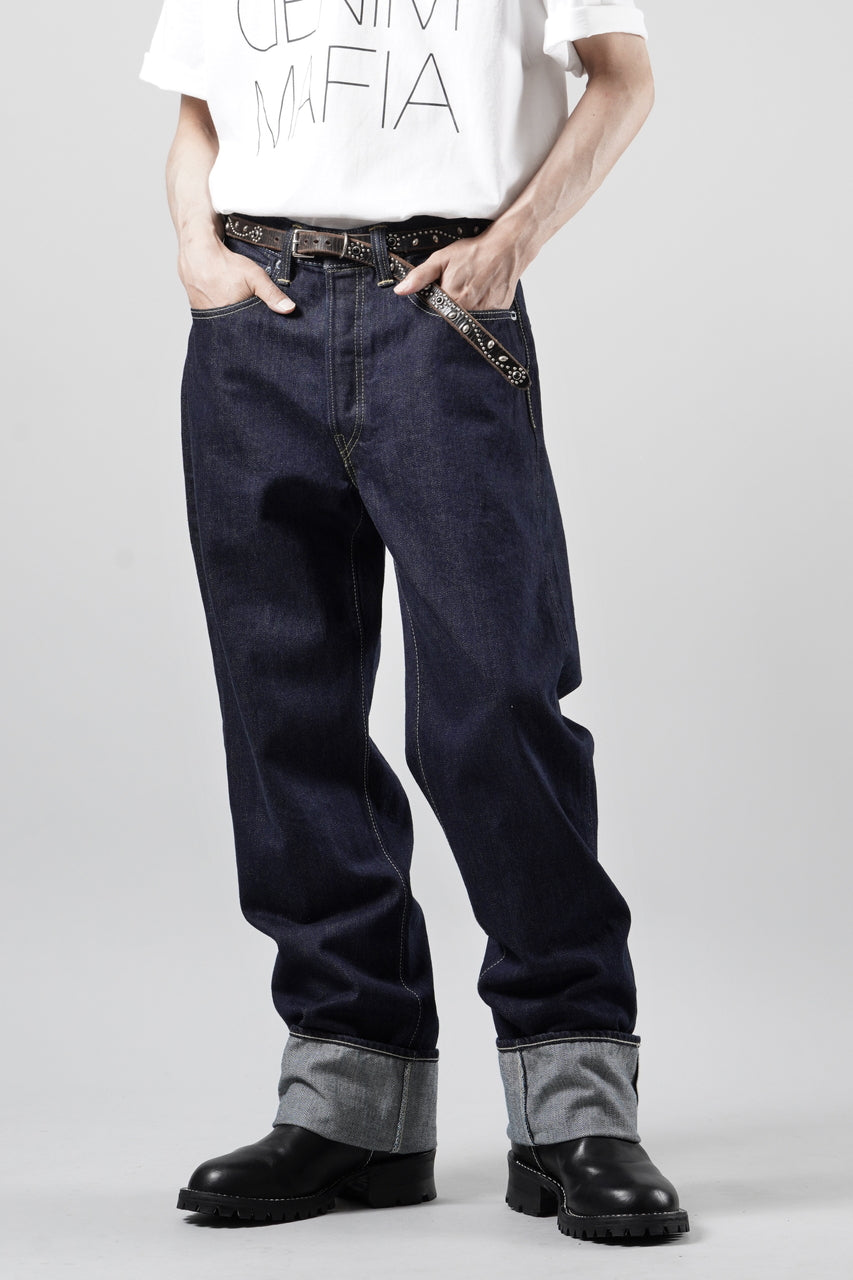 Load image into Gallery viewer, FULLCOUNT x GDC GFC1002 Wide Denim (INDIGO)