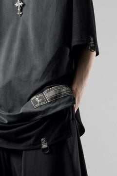 画像をギャラリービューアに読み込む, beauty:beast Suedy S/S TEE (BLACK)