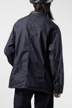 Load image into Gallery viewer, FULLCOUNT x GDC GFC2001 Leather Collar Denim Chore Jacket (INDIGO)
