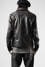 画像をギャラリービューアに読み込む, A LEATHER 3rd Jacket / SMOOTH COWHIDE (BLACK)