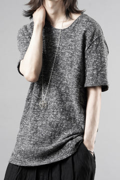 画像をギャラリービューアに読み込む, black crow x LOOM exclusive short sleeve tops / 5/1 TOP Cotton Yarn (TOP GREY)