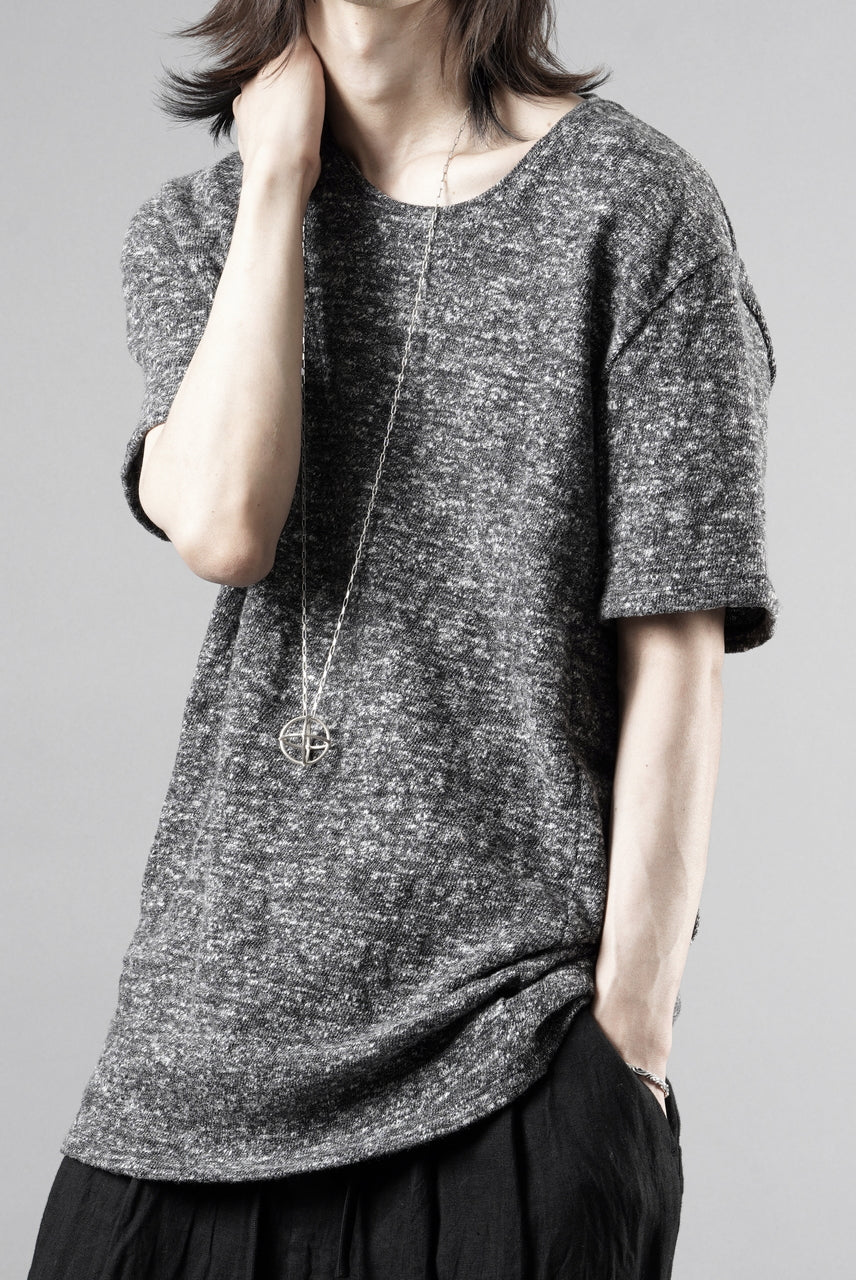 画像をギャラリービューアに読み込む, black crow x LOOM exclusive short sleeve tops / 5/1 TOP Cotton Yarn (TOP GREY)