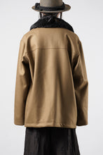 画像をギャラリービューアに読み込む, LITTLEBIG Wool Car Coat (BROWN)