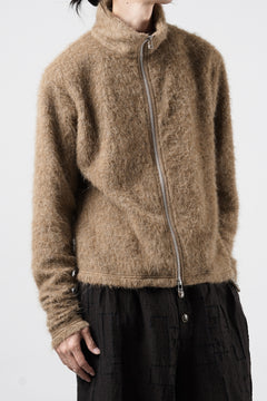 Load image into Gallery viewer, LITTLEBIG Zip Up Knit Jacket (BEIGE)