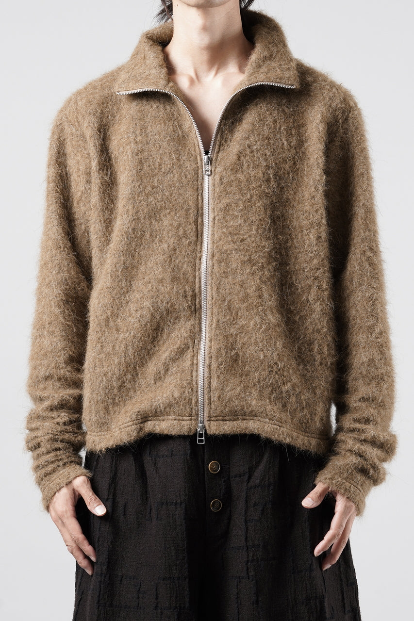 Load image into Gallery viewer, LITTLEBIG Zip Up Knit Jacket (BEIGE)