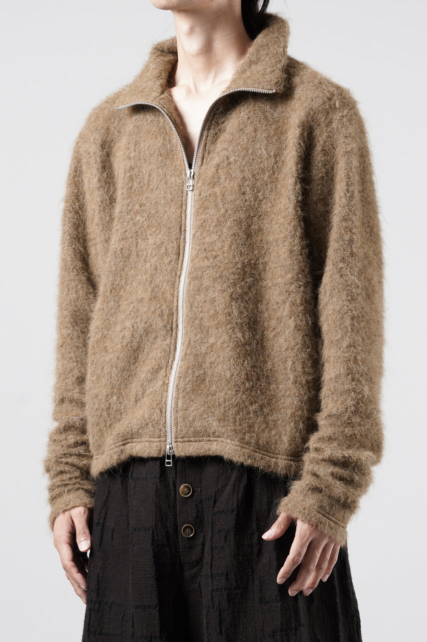 Load image into Gallery viewer, LITTLEBIG Zip Up Knit Jacket (BEIGE)