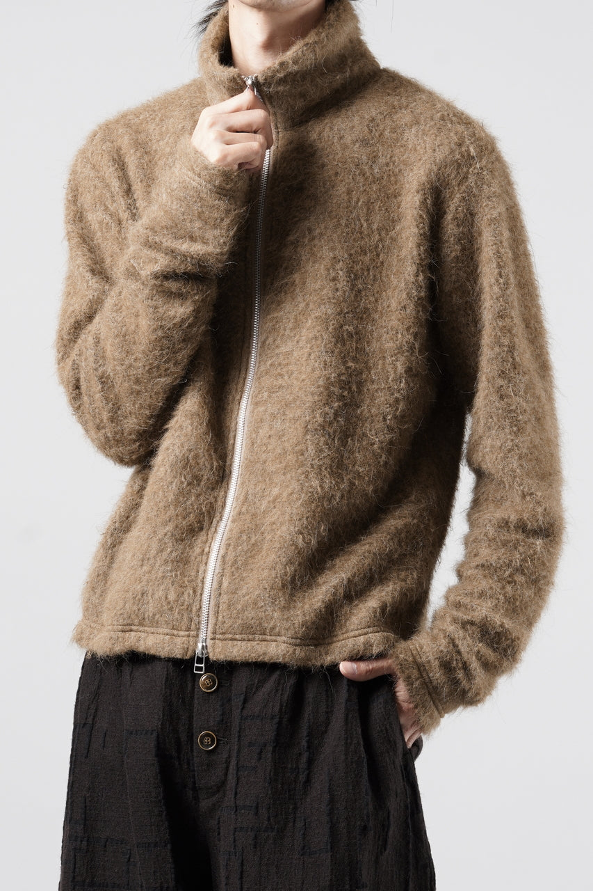 Load image into Gallery viewer, LITTLEBIG Zip Up Knit Jacket (BEIGE)