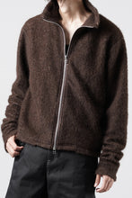 画像をギャラリービューアに読み込む, LITTLEBIG Zip Up Knit Jacket (BROWN)