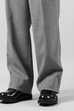 画像をギャラリービューアに読み込む, LASTMAN ONE TUCK SLACKS (GREY)