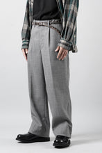 画像をギャラリービューアに読み込む, LASTMAN ONE TUCK SLACKS (GREY)