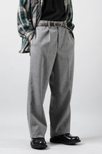 画像をギャラリービューアに読み込む, LASTMAN ONE TUCK SLACKS (GREY)