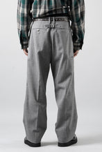 画像をギャラリービューアに読み込む, LASTMAN ONE TUCK SLACKS (GREY)