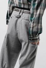 画像をギャラリービューアに読み込む, LASTMAN ONE TUCK SLACKS (GREY)