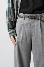 画像をギャラリービューアに読み込む, LASTMAN ONE TUCK SLACKS (GREY)