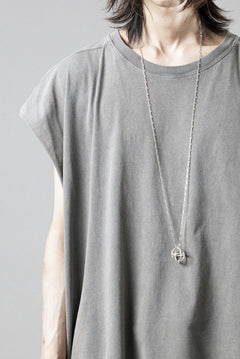 Load image into Gallery viewer, thom/krom FRENCH SLEEVE T-SHIRT / OVERSIZED FIT (DARK USED GREY)