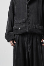 画像をギャラリービューアに読み込む, KLASICA "IRWELL-CD" WIDE ARM VOLUME BLOUSON / HI-SOFT FINISHED 5-WALE CORDUROY (IRON)