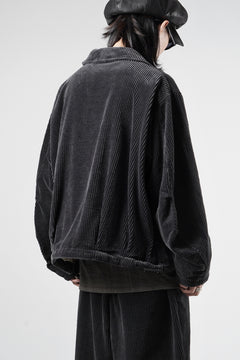 画像をギャラリービューアに読み込む, KLASICA "IRWELL-CD" WIDE ARM VOLUME BLOUSON / HI-SOFT FINISHED 5-WALE CORDUROY (IRON)