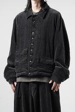 画像をギャラリービューアに読み込む, KLASICA "IRWELL-CD" WIDE ARM VOLUME BLOUSON / HI-SOFT FINISHED 5-WALE CORDUROY (IRON)