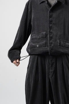 画像をギャラリービューアに読み込む, KLASICA "IRWELL-CD" WIDE ARM VOLUME BLOUSON / HI-SOFT FINISHED 5-WALE CORDUROY (IRON)