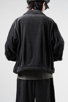 画像をギャラリービューアに読み込む, KLASICA "IRWELL-CD" WIDE ARM VOLUME BLOUSON / HI-SOFT FINISHED 5-WALE CORDUROY (IRON)