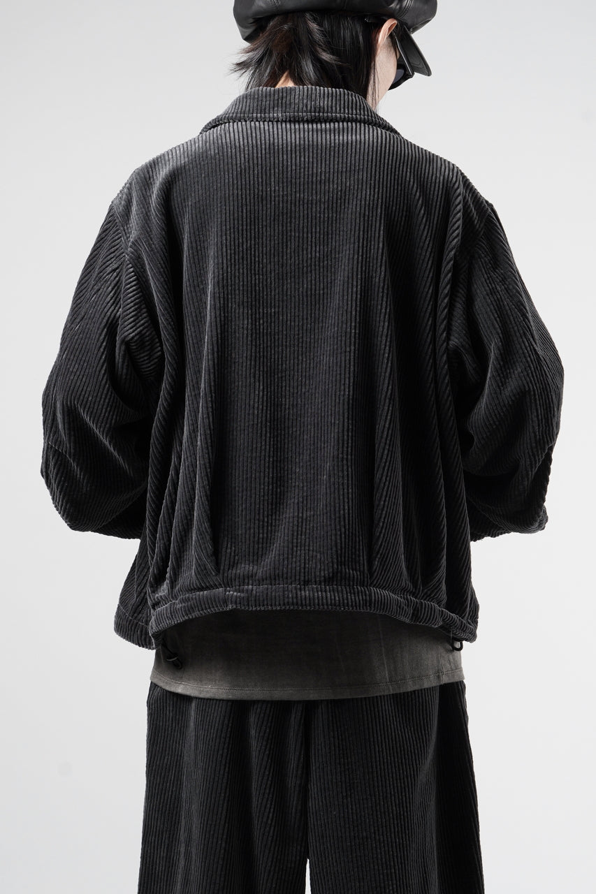 画像をギャラリービューアに読み込む, KLASICA "IRWELL-CD" WIDE ARM VOLUME BLOUSON / HI-SOFT FINISHED 5-WALE CORDUROY (IRON)