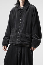 画像をギャラリービューアに読み込む, KLASICA "IRWELL-CD" WIDE ARM VOLUME BLOUSON / HI-SOFT FINISHED 5-WALE CORDUROY (IRON)