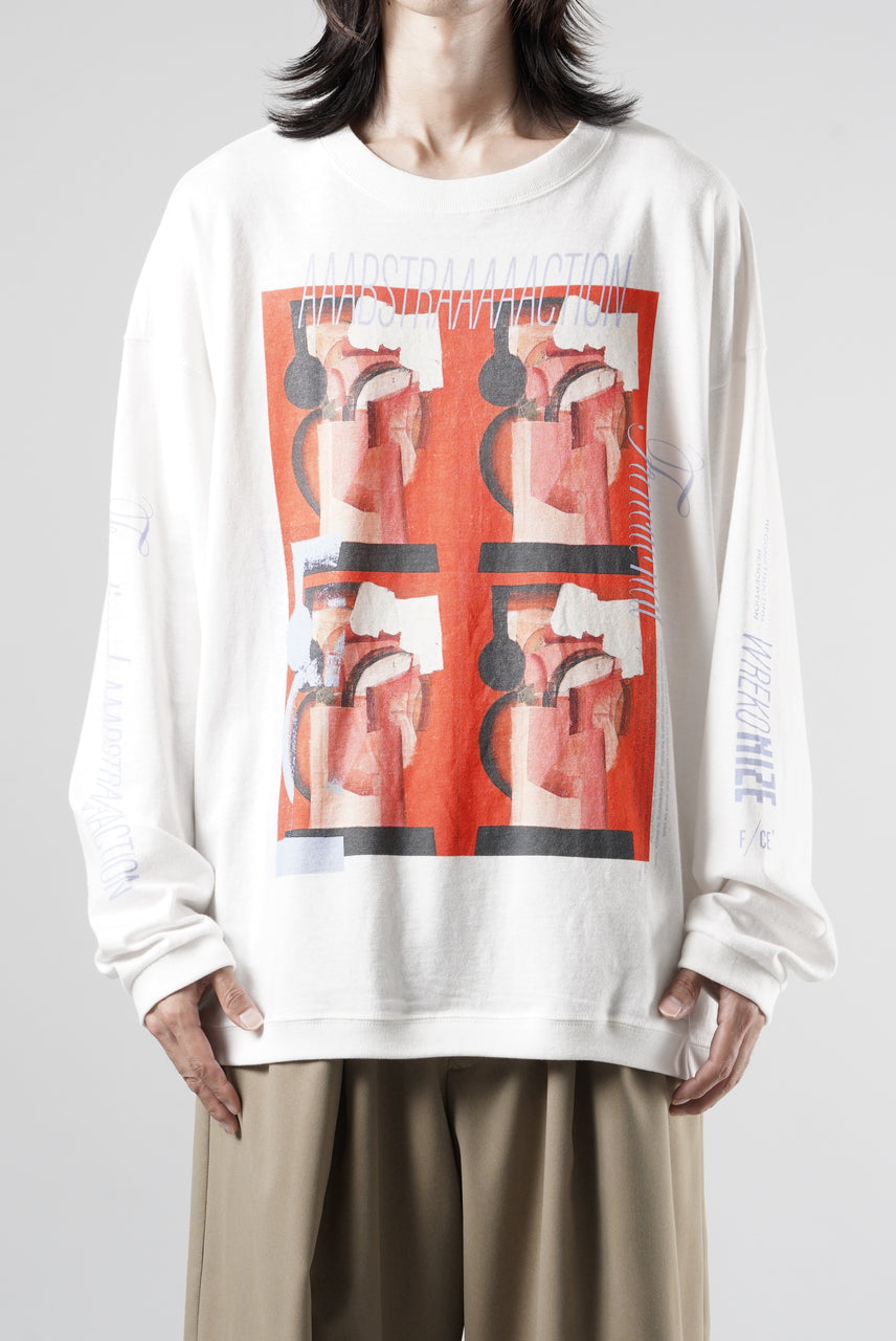 F/CE. RE AIKAWA LONG SLEEVE T-SHIRT TYPE-B (WHITE)