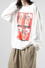画像をギャラリービューアに読み込む, F/CE. RE AIKAWA LONG SLEEVE T-SHIRT TYPE-B (WHITE)