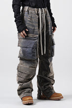 画像をギャラリービューアに読み込む, A.F ARTEFACT MULTI CARGO POCKET PANTS / ENZYME WASHED DENIM (BEIGE)