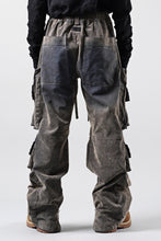 画像をギャラリービューアに読み込む, A.F ARTEFACT MULTI CARGO POCKET PANTS / ENZYME WASHED DENIM (BEIGE)