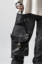 画像をギャラリービューアに読み込む, A TENTATIVE ATELIER exclusive T.S.Eliot REPLICA HAVERSACK SHOULDER BAG / VACHETTA HORSE LEATHER (BLACK)