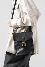 画像をギャラリービューアに読み込む, A TENTATIVE ATELIER exclusive T.S.Eliot REPLICA HAVERSACK SHOULDER BAG / VACHETTA HORSE LEATHER (BLACK)