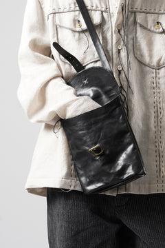 画像をギャラリービューアに読み込む, A TENTATIVE ATELIER exclusive T.S.Eliot REPLICA HAVERSACK SHOULDER BAG / VACHETTA HORSE LEATHER (BLACK)