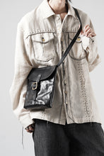 画像をギャラリービューアに読み込む, A TENTATIVE ATELIER exclusive T.S.Eliot REPLICA HAVERSACK SHOULDER BAG / VACHETTA HORSE LEATHER (BLACK)