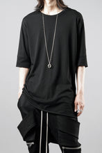 画像をギャラリービューアに読み込む, thom/krom ROUND NECK T-SHIRT / SLIM FIT (BLACK)