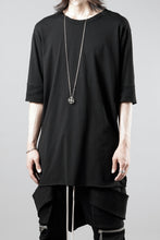 画像をギャラリービューアに読み込む, thom/krom ROUND NECK T-SHIRT / SLIM FIT (BLACK)
