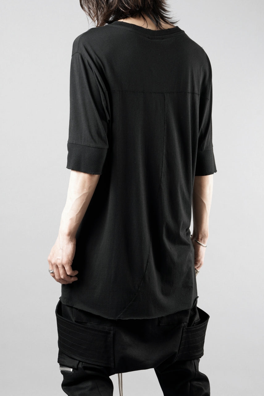 thom/krom ROUND NECK T-SHIRT / SLIM FIT (BLACK)の商品ページ