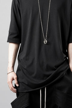 画像をギャラリービューアに読み込む, thom/krom ROUND NECK T-SHIRT / SLIM FIT (BLACK)
