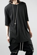画像をギャラリービューアに読み込む, thom/krom ROUND NECK T-SHIRT / SLIM FIT (BLACK)