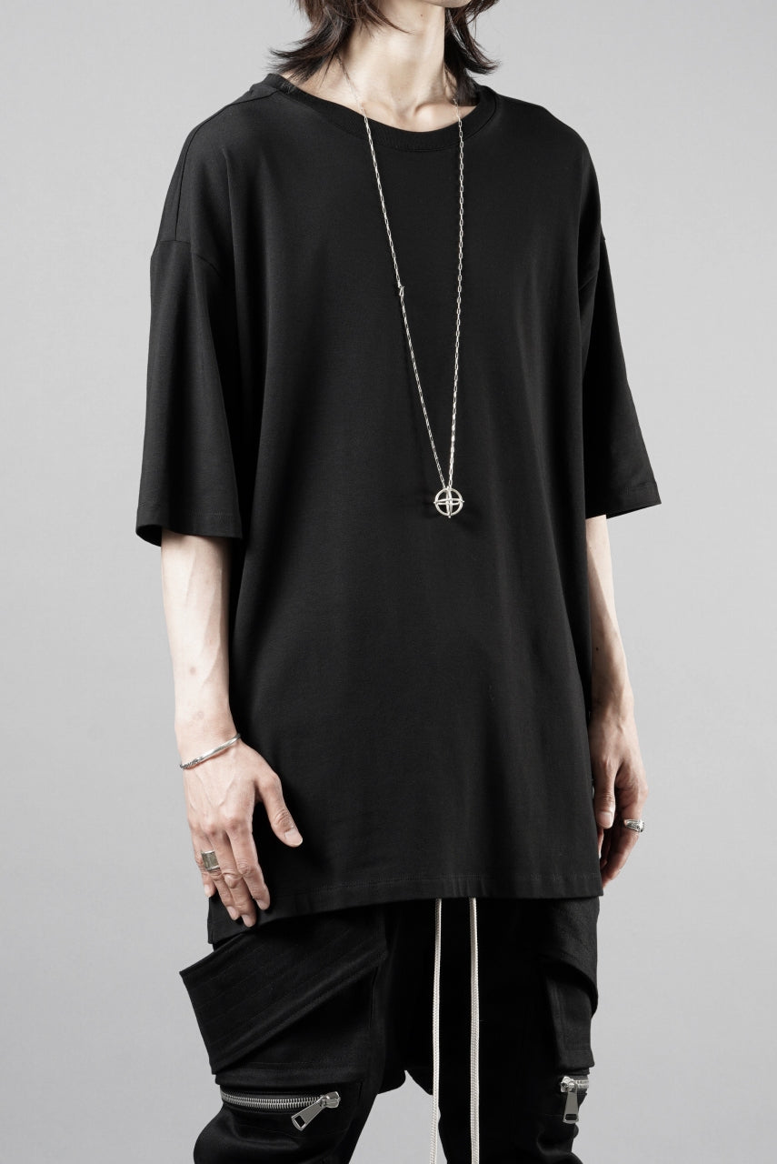 画像をギャラリービューアに読み込む, thom/krom ROUND NECK T-SHIRT / RELAXED FIT (BLACK)