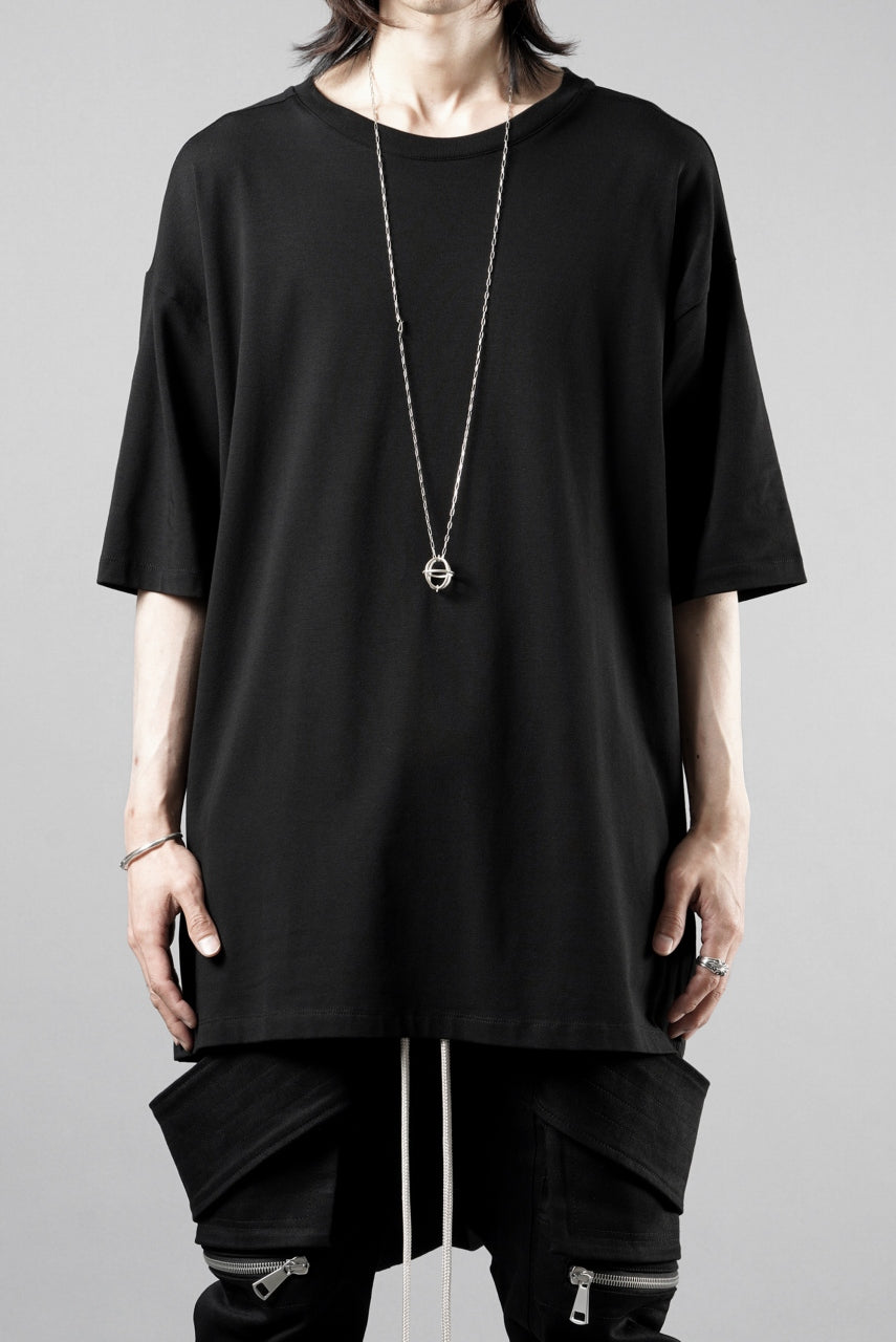 画像をギャラリービューアに読み込む, thom/krom ROUND NECK T-SHIRT / RELAXED FIT (BLACK)