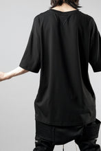 画像をギャラリービューアに読み込む, thom/krom ROUND NECK T-SHIRT / RELAXED FIT (BLACK)