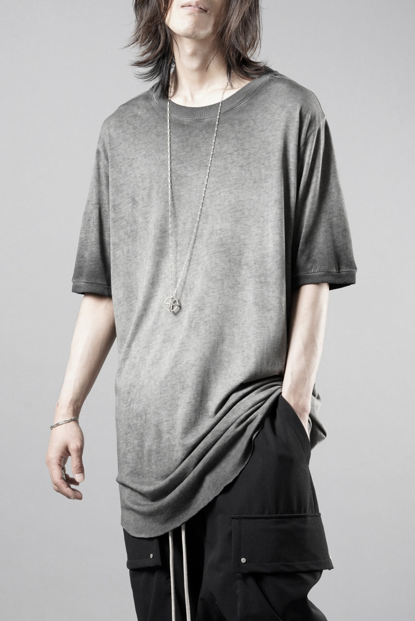 画像をギャラリービューアに読み込む, thom/krom OBJECT DYED T-SHIRT / SLIM FIT (COLD DYE GREY)