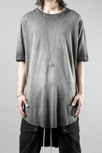 画像をギャラリービューアに読み込む, thom/krom OBJECT DYED T-SHIRT / SLIM FIT (COLD DYE GREY)