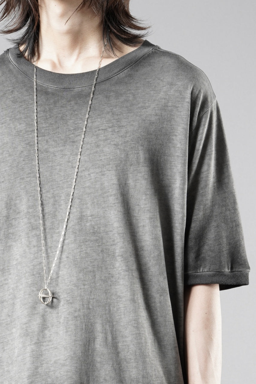 画像をギャラリービューアに読み込む, thom/krom OBJECT DYED T-SHIRT / SLIM FIT (COLD DYE GREY)