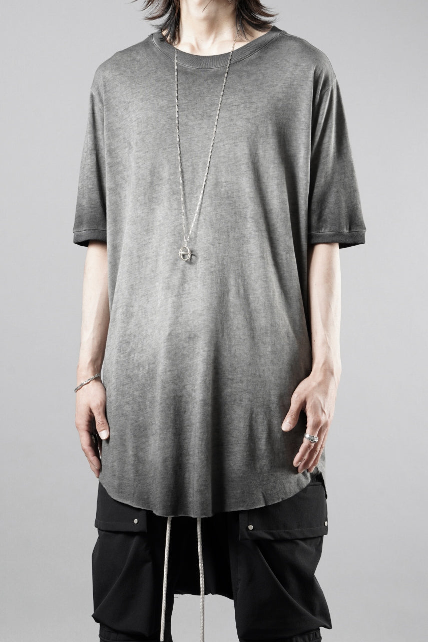 画像をギャラリービューアに読み込む, thom/krom OBJECT DYED T-SHIRT / SLIM FIT (COLD DYE GREY)