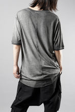 画像をギャラリービューアに読み込む, thom/krom OBJECT DYED T-SHIRT / SLIM FIT (COLD DYE GREY)