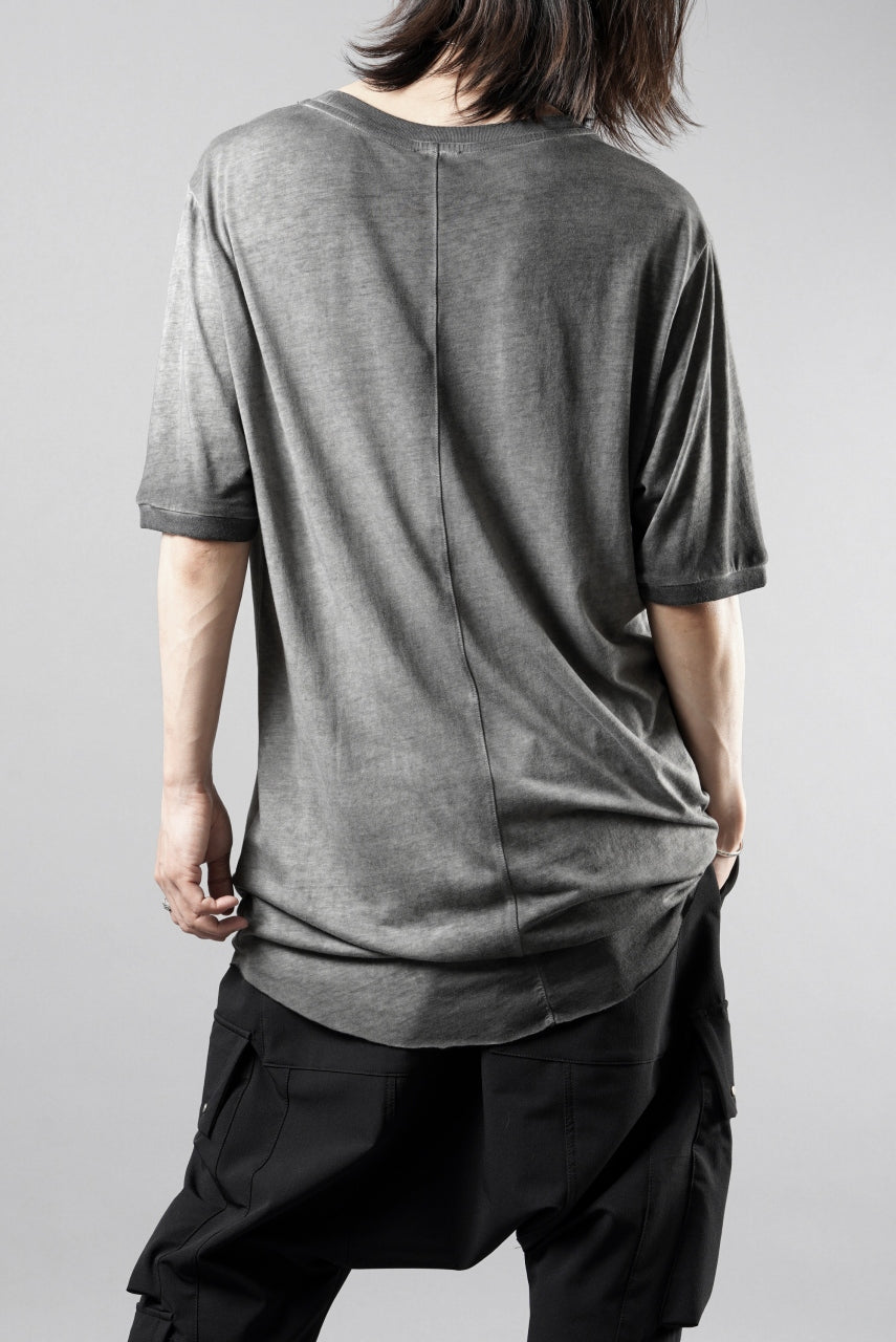 画像をギャラリービューアに読み込む, thom/krom OBJECT DYED T-SHIRT / SLIM FIT (COLD DYE GREY)